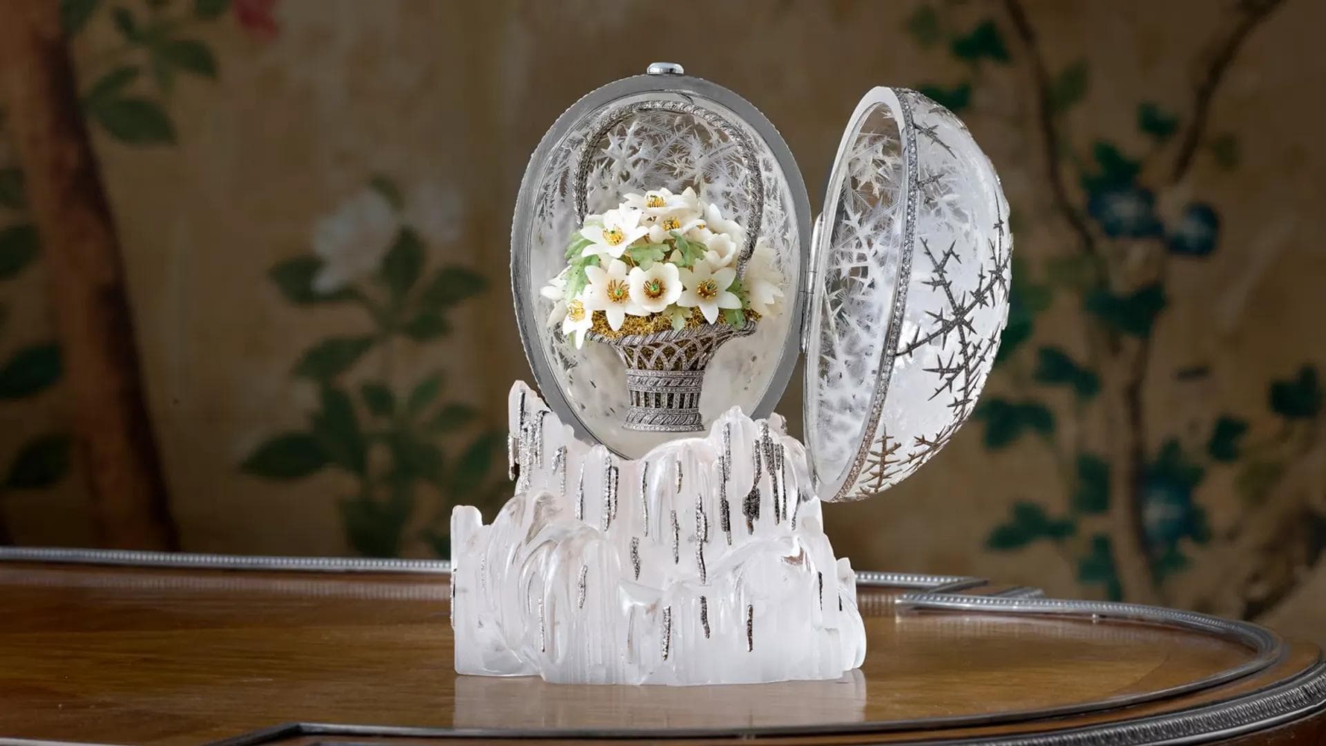 Fabergé’s Imperial “Winter Egg” Smashes Auction Records at £22.9 Million